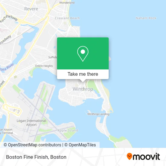 Boston Fine Finish map