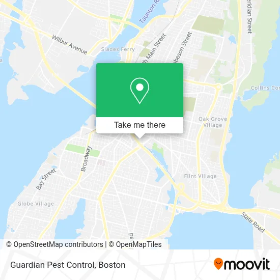 Guardian Pest Control map