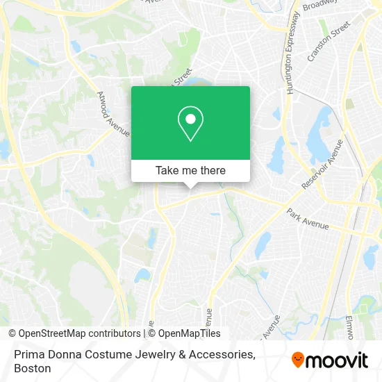Prima Donna Costume Jewelry & Accessories map