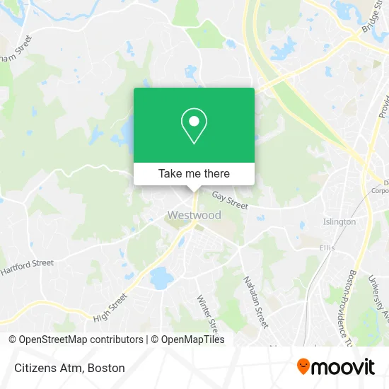 Citizens Atm map