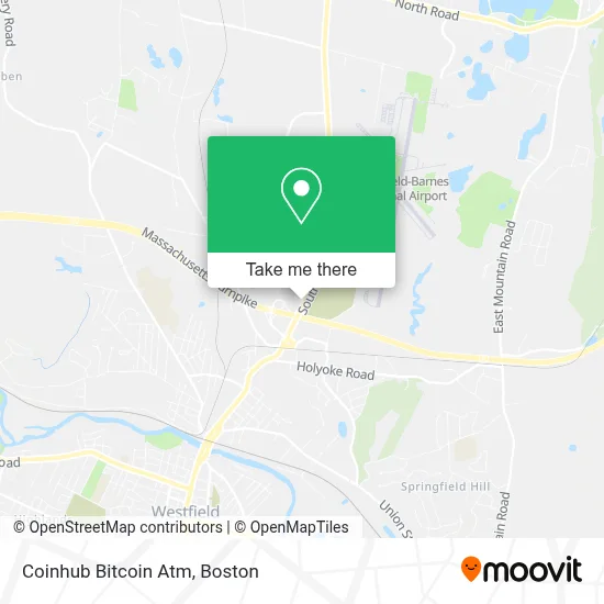 Coinhub Bitcoin Atm map