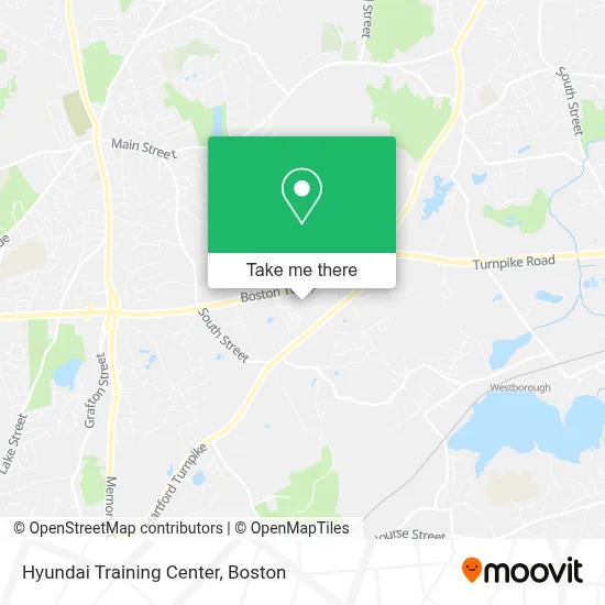 Hyundai Training Center map