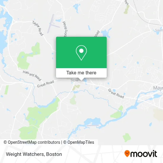 Weight Watchers map