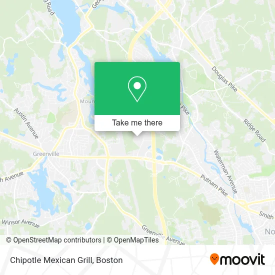 Chipotle Mexican Grill map