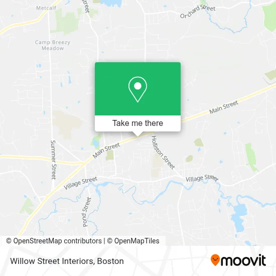 Willow Street Interiors map