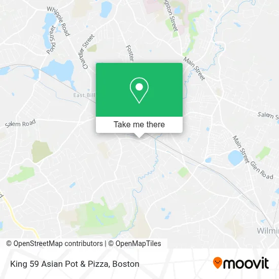 King 59 Asian Pot & Pizza map