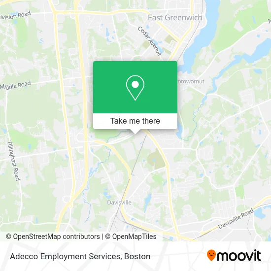 Adecco Employment Services map