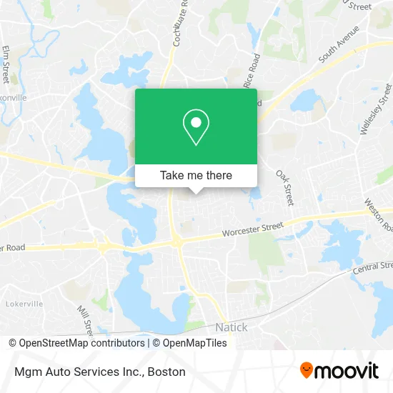 Mgm Auto Services Inc. map