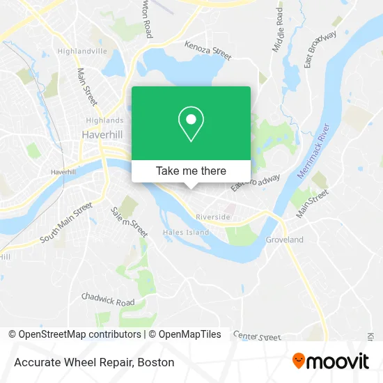 Accurate Wheel Repair map