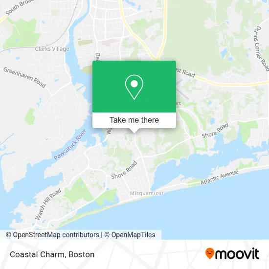 Coastal Charm map