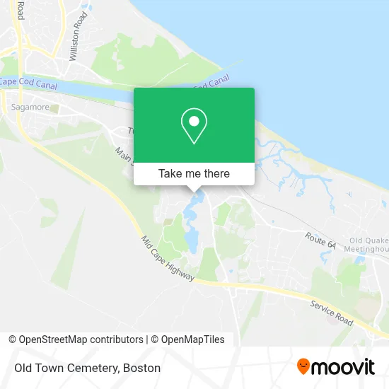 Old Town Cemetery map
