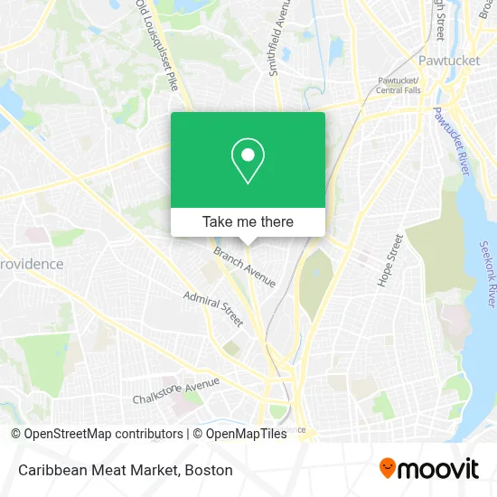 Caribbean Meat Market map