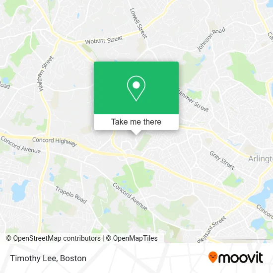 Timothy Lee map