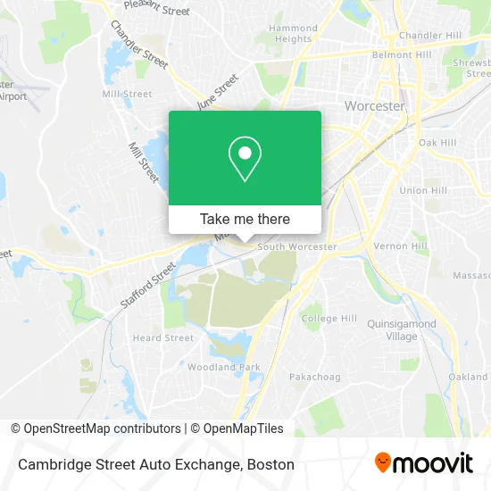 Cambridge Street Auto Exchange map