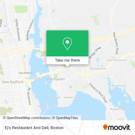 Ej's Restaurant And Deli map