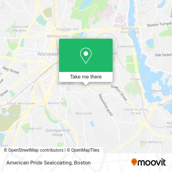 American Pride Sealcoating map