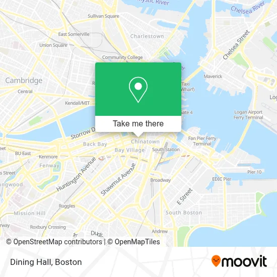 Dining Hall map