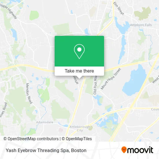 Yash Eyebrow Threading Spa map