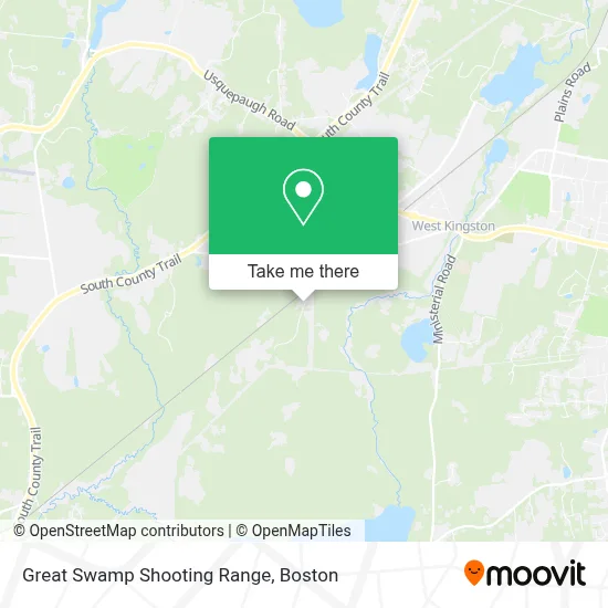 Great Swamp Shooting Range map