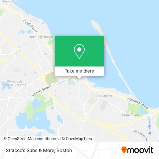 Stracco's Subs & More map