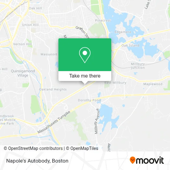Napole's Autobody map