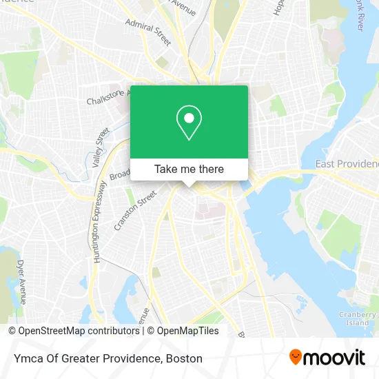 Ymca Of Greater Providence map