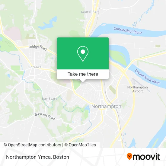 Northampton Ymca map