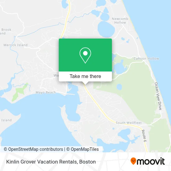 Kinlin Grover Vacation Rentals map