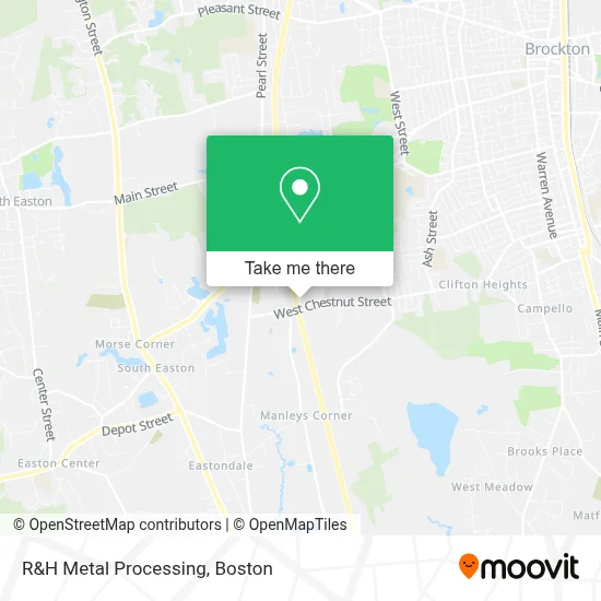 R&H Metal Processing map
