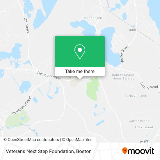 Veterans Next Step Foundation map