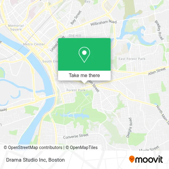 Drama Studio Inc map