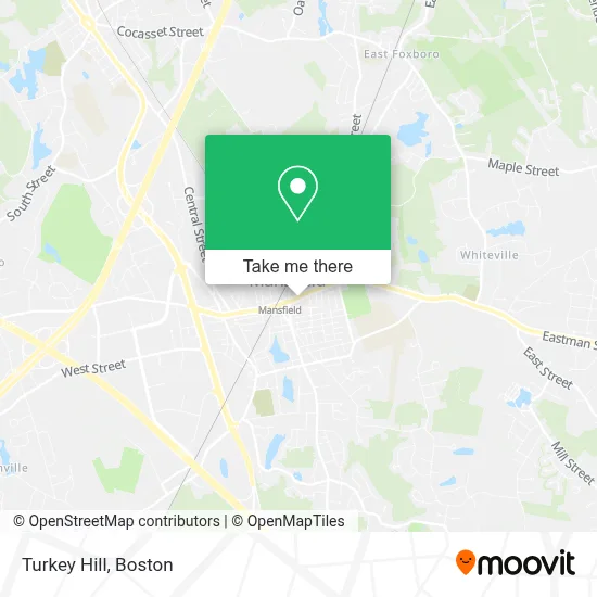 Turkey Hill map
