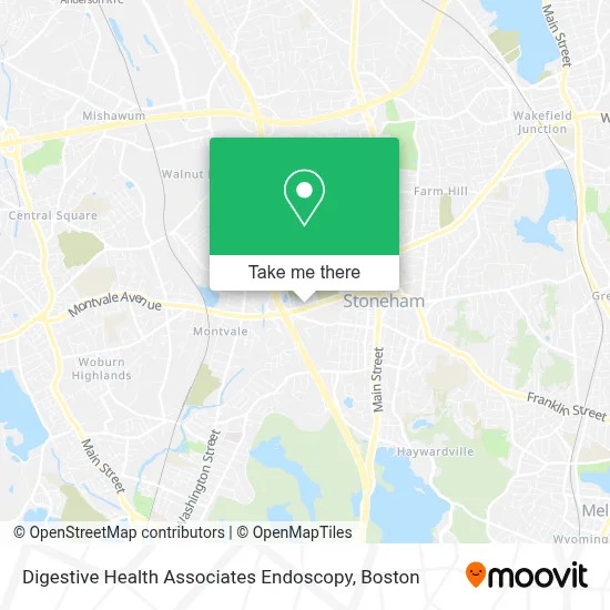 Digestive Health Associates Endoscopy map