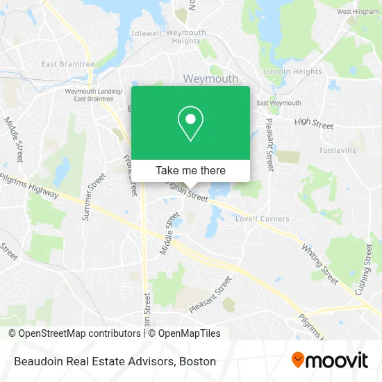 Beaudoin Real Estate Advisors map