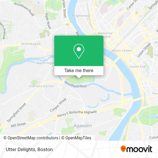 Utter Delights map
