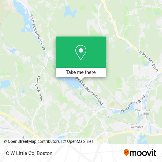C W Little Co map