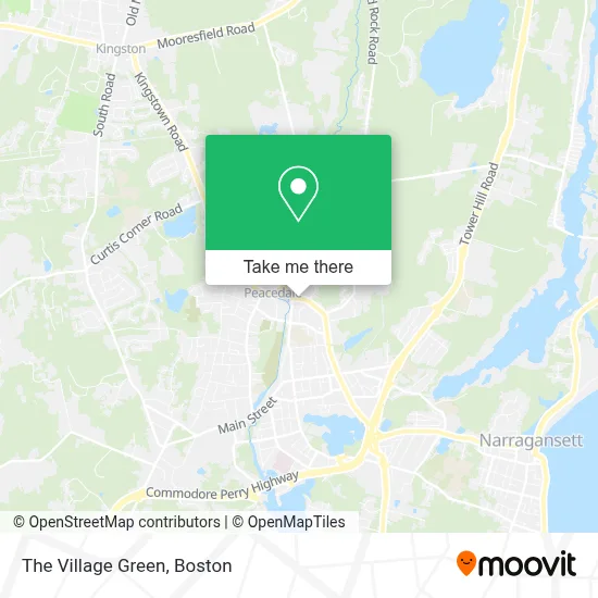 The Village Green map