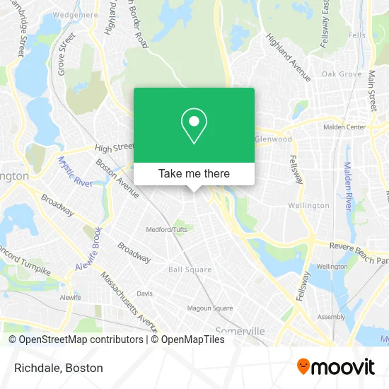 Richdale map