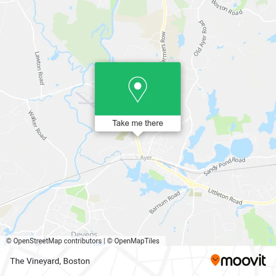 The Vineyard map