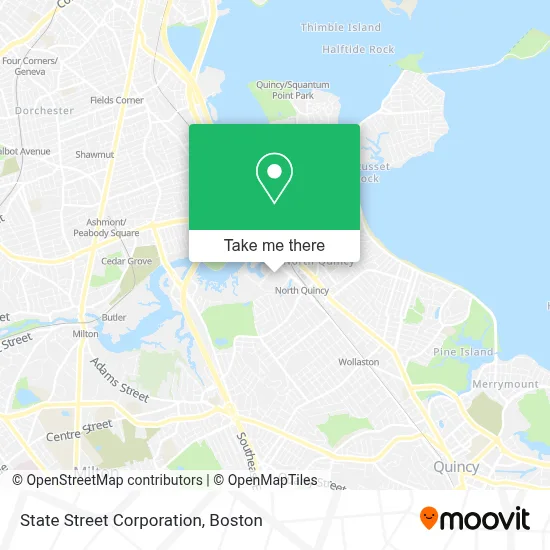 State Street Corporation map