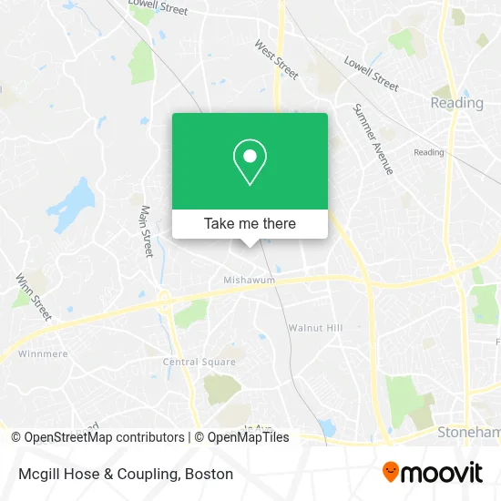 Mcgill Hose & Coupling map