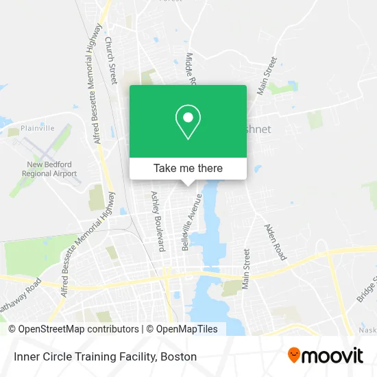 Inner Circle Training Facility map