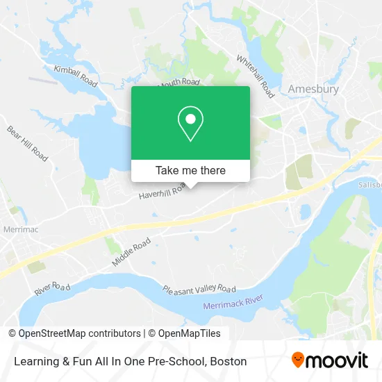 Learning & Fun All In One Pre-School map