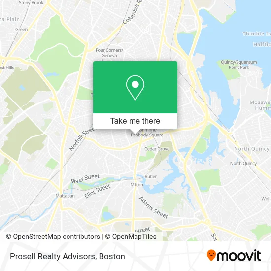 Prosell Realty Advisors map