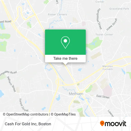 Cash For Gold Inc map