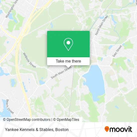Yankee Kennels & Stables map