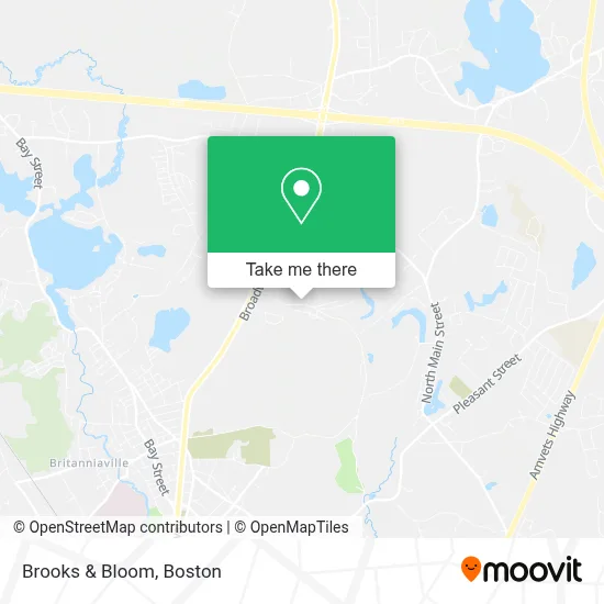 Brooks & Bloom map