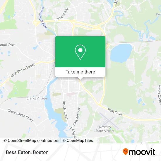 Bess Eaton map