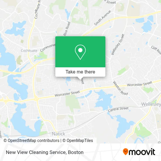 New View Cleaning Service map