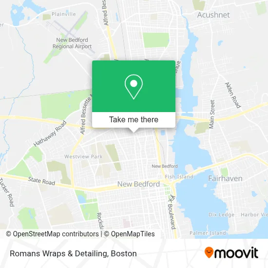 Romans Wraps & Detailing map